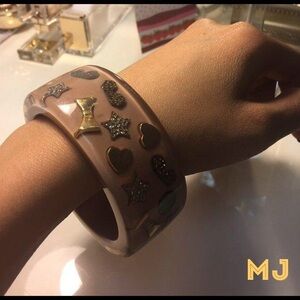 Marc By Marc Jacobs acrylic lucite bangle